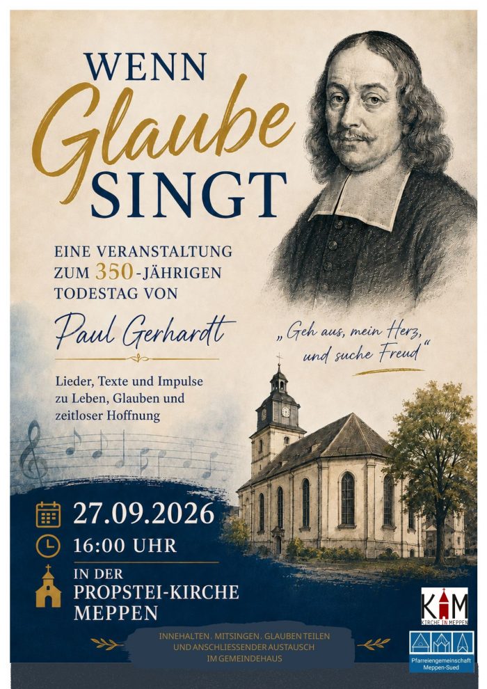 GAK-Meppen_Paul-Gerhardt Plakat